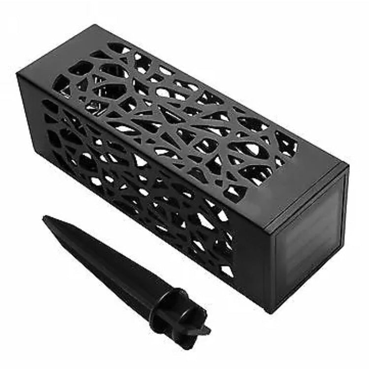 Solar Pathway Lights with Hollow Pattern Design – Waterproof Garden Stakes