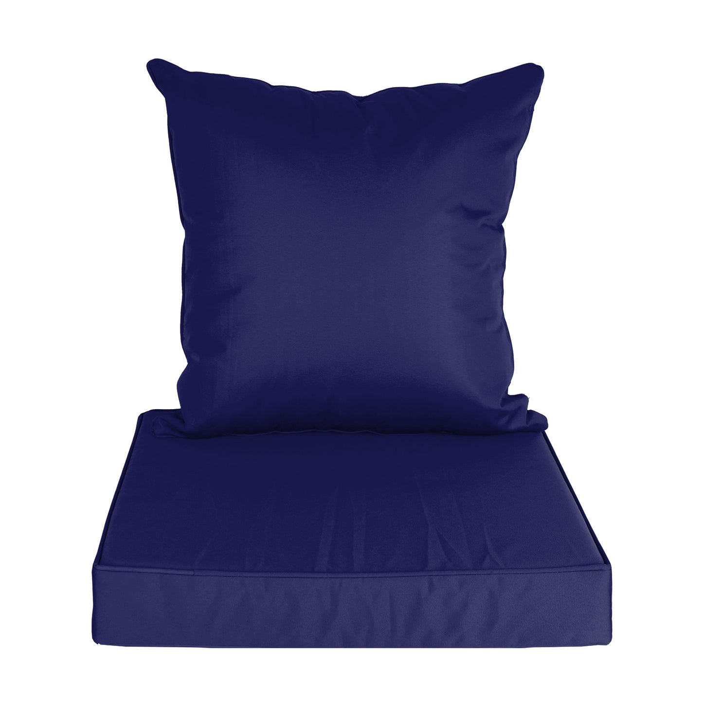 Outdoor Deep Seat Cushion & Back Pillow Set – Waterproof, UV-Resistant, 4 Colors - Rooted Supplies