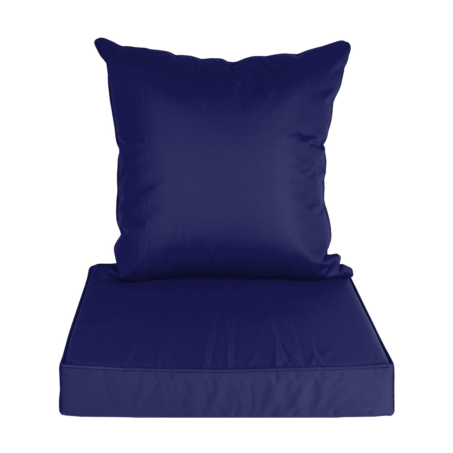 Outdoor Deep Seat Cushion & Back Pillow Set – Waterproof, UV-Resistant, 4 Colors - Rooted Supplies