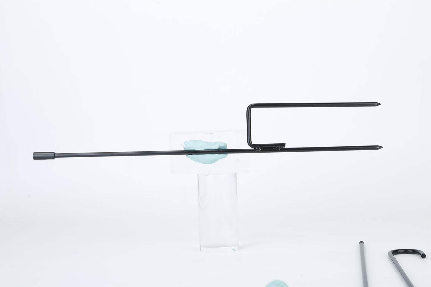 Garden Flag Stand 36" - Weather Resistant Iron Pole Holder for 12.5x18" Flags