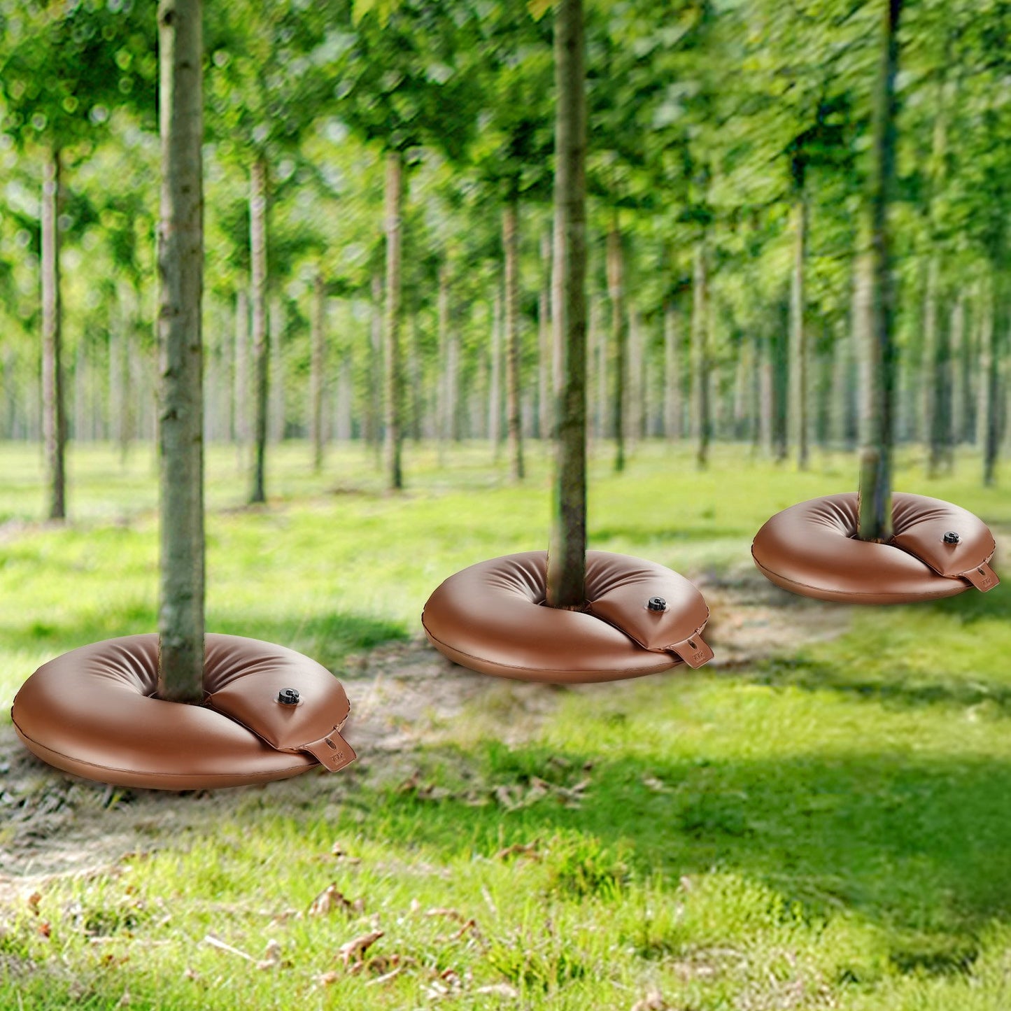 16-Gallon Slow Release Tree Watering Bags - 4 Pack for Deep Root Irrigation