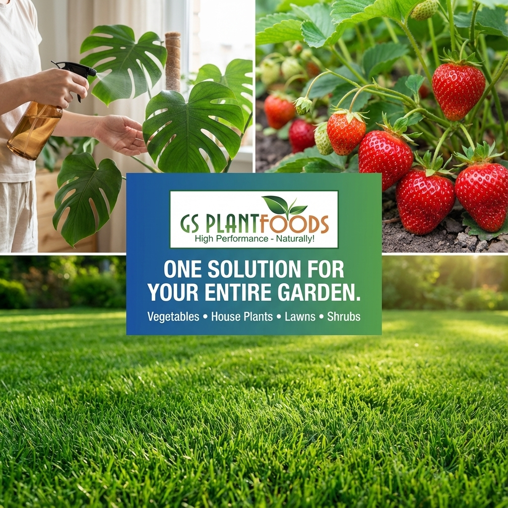 GS Plant Foods Fish and Kelp Liquid Organic Fertilizer, NPK 2-3-1