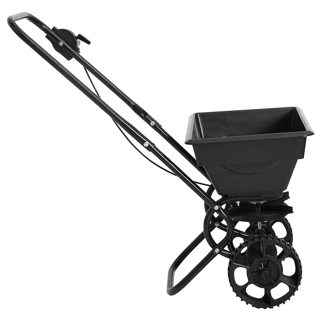 15L Hand Push Lawn Spreader – 10-Speed Settings, Fertilizer, Seed & Ice Melt