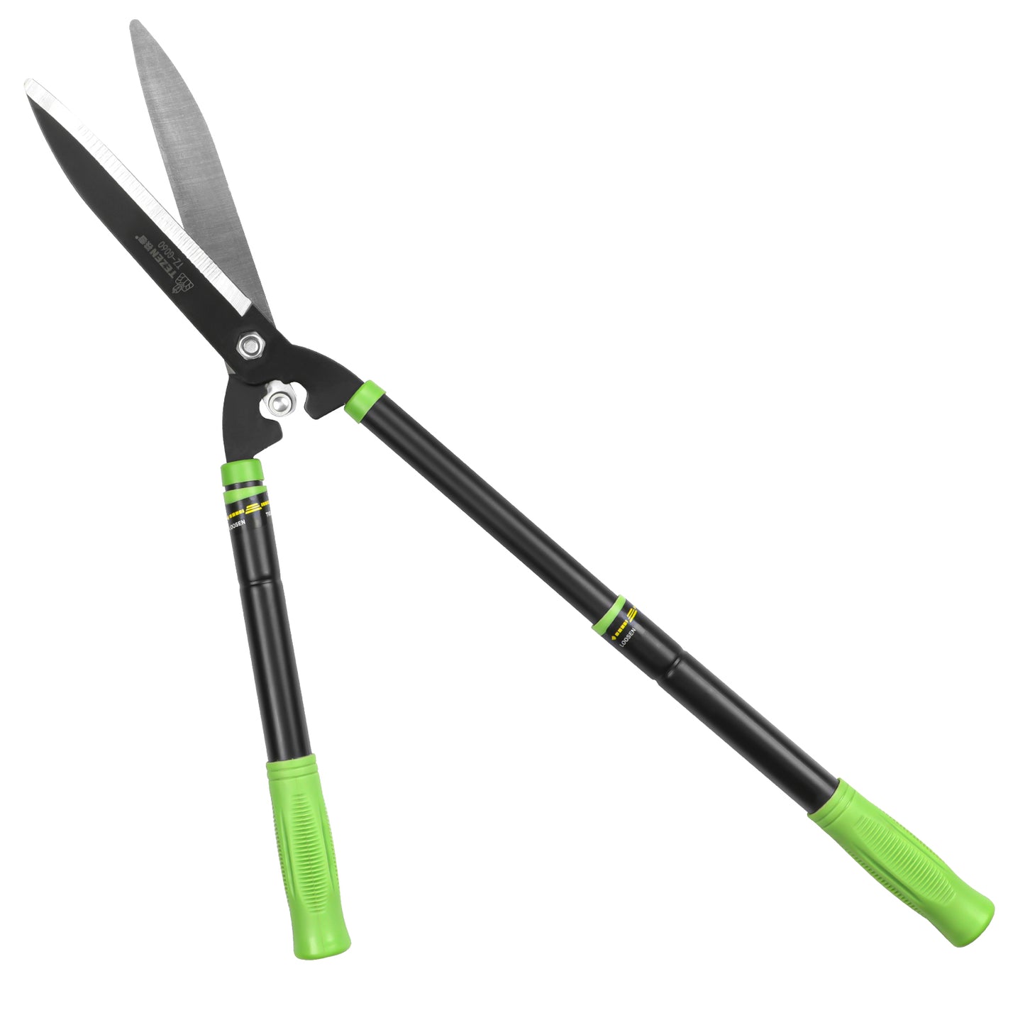 Telescopic Hedge Shears - Extendable Handles with Wavy Blade