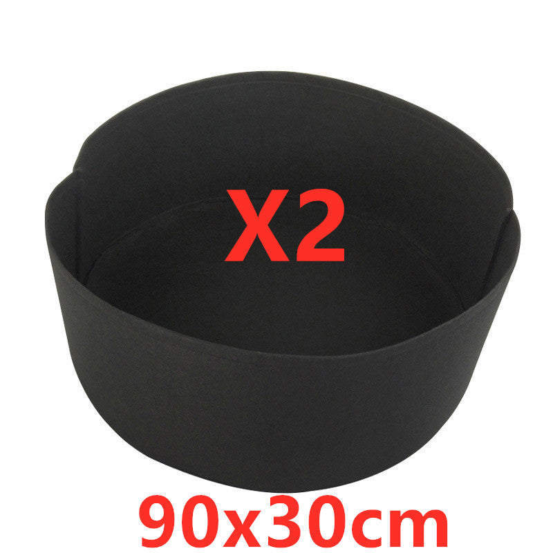 Fabric Raised Garden Bed Planter Bag with Drainage - Round Grow Container