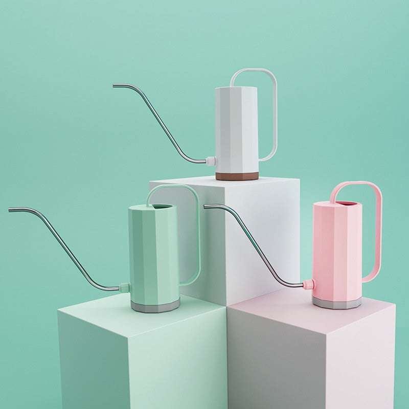 1.2L Long Spout Watering Can - Modern Indoor Plant Watering Pot