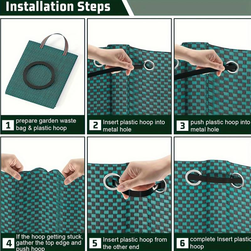 Heavy-Duty Yard Waste Bags with Handles | 300L & 500L