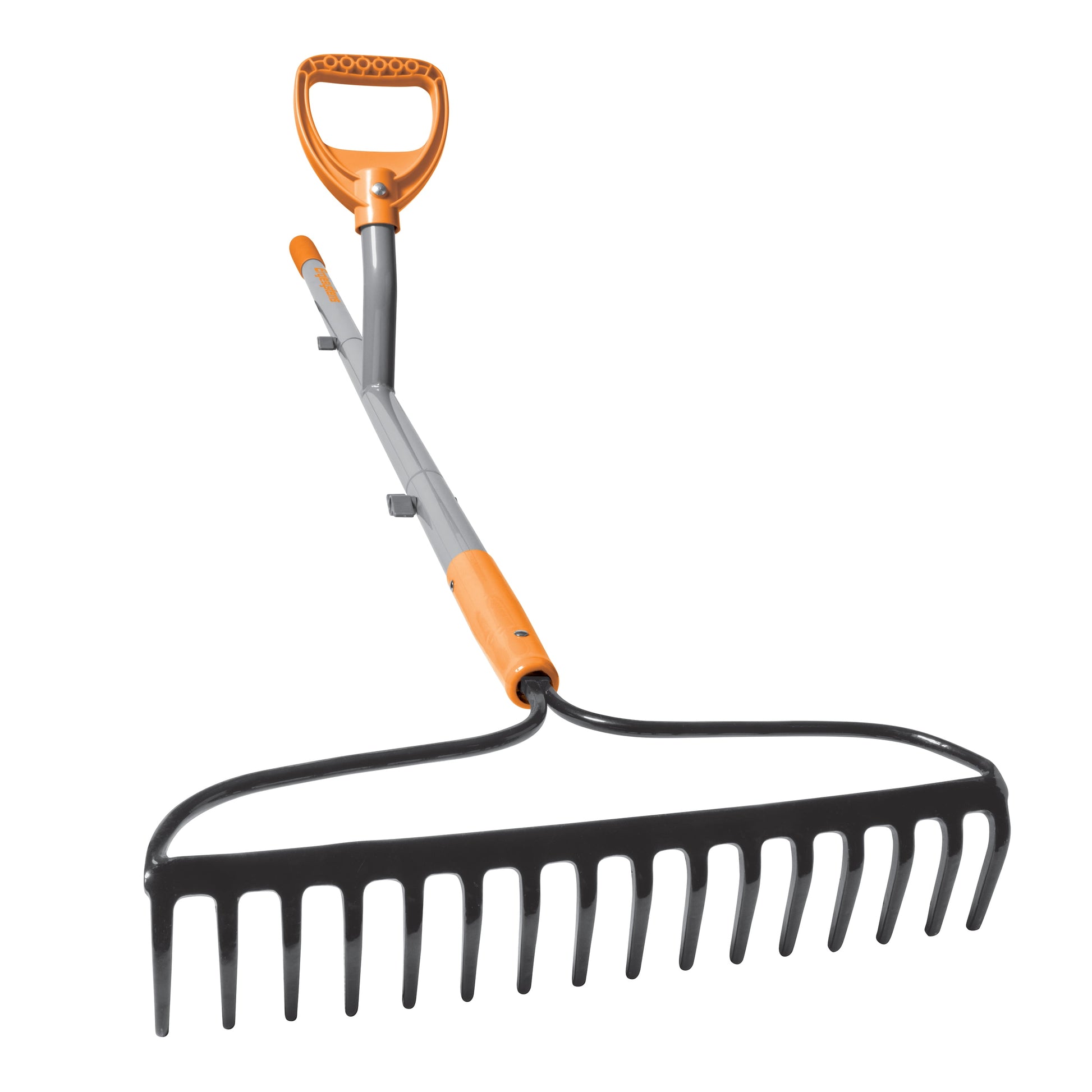Ergie Systems 55-In Strain-Reducing Bow Rake, 16 Tines