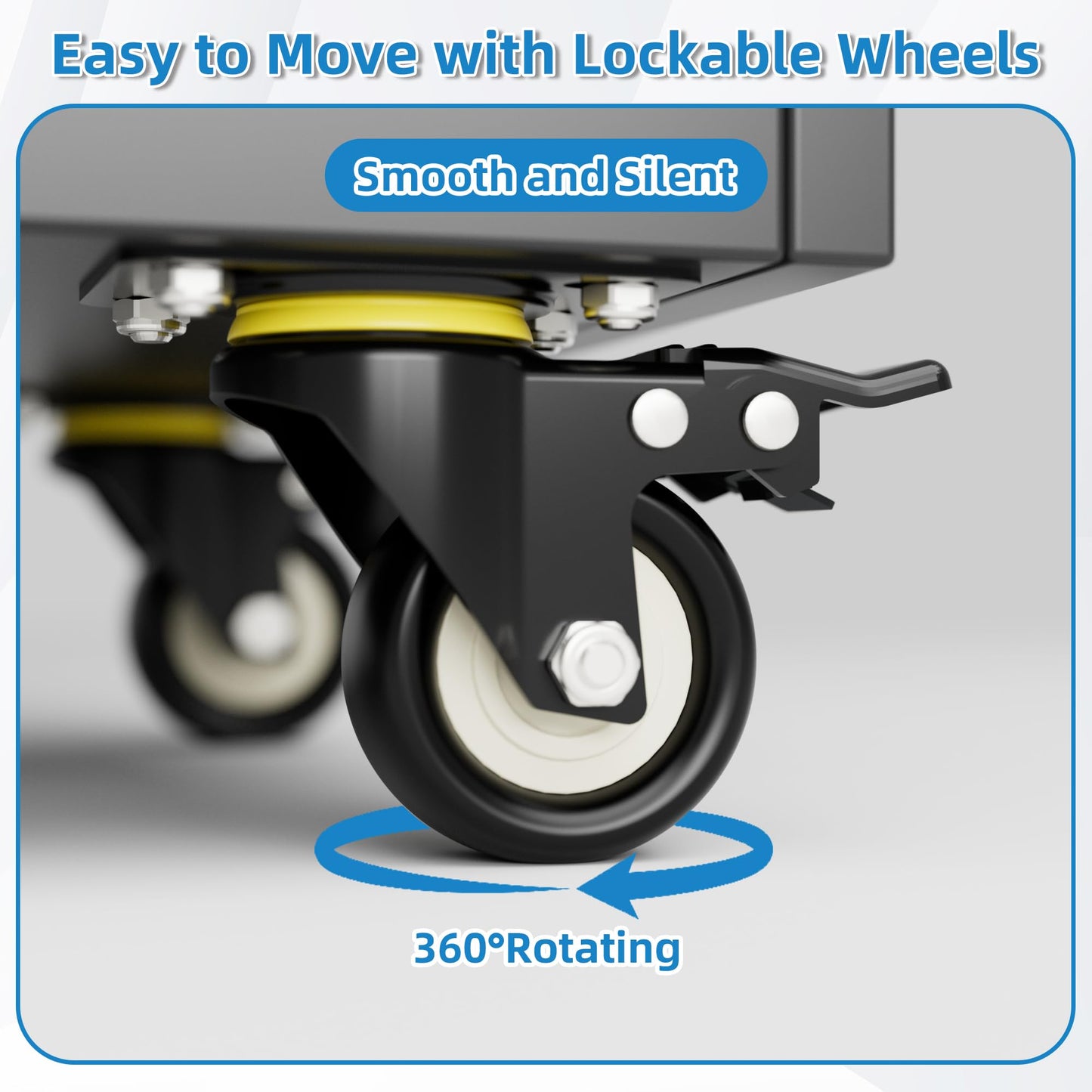 71" Heavy Duty Metal Storage Cabinet with Pegboard & Lockable Drawer