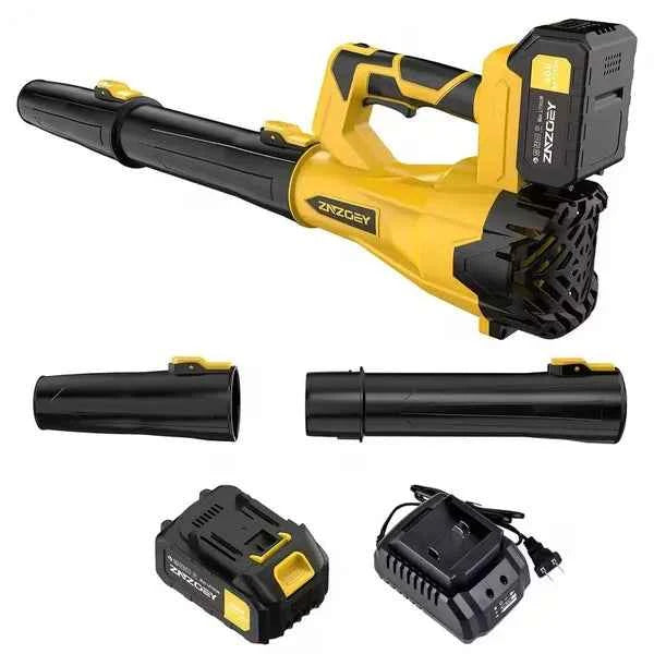 Cordless Leaf Blower, 580 CFM, 160 MPH with 4.0Ah Battery