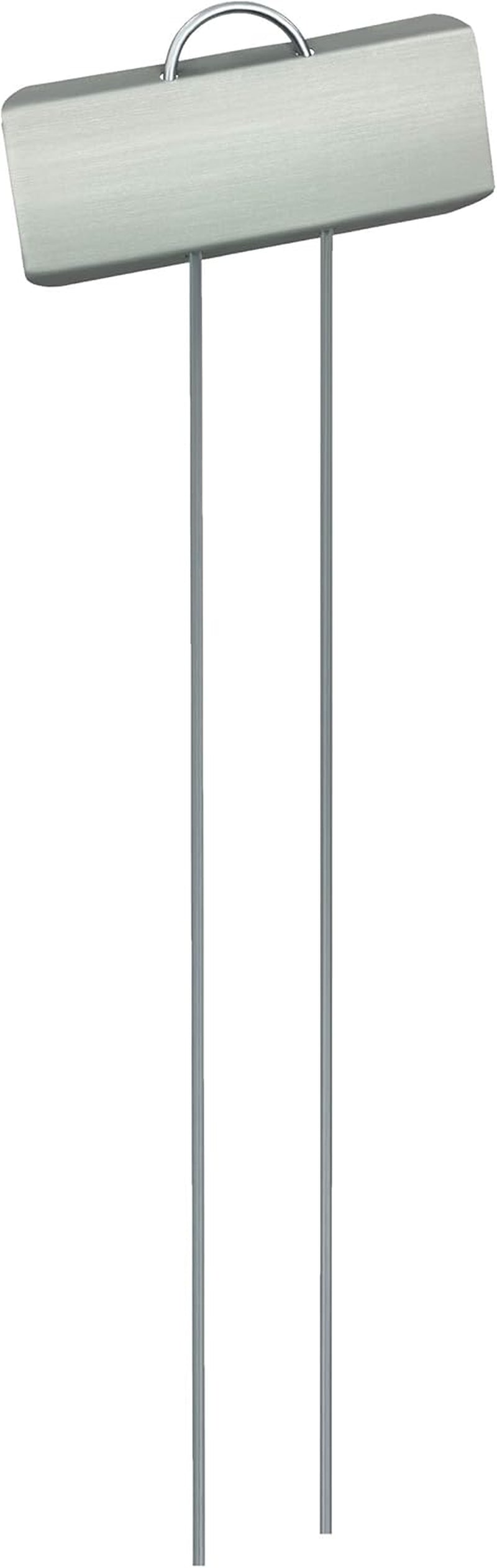 25-Pack Weatherproof Large Zinc Metal Plant Labels, Height 11.5", Label Area 3 1/2 X 1 1/4"