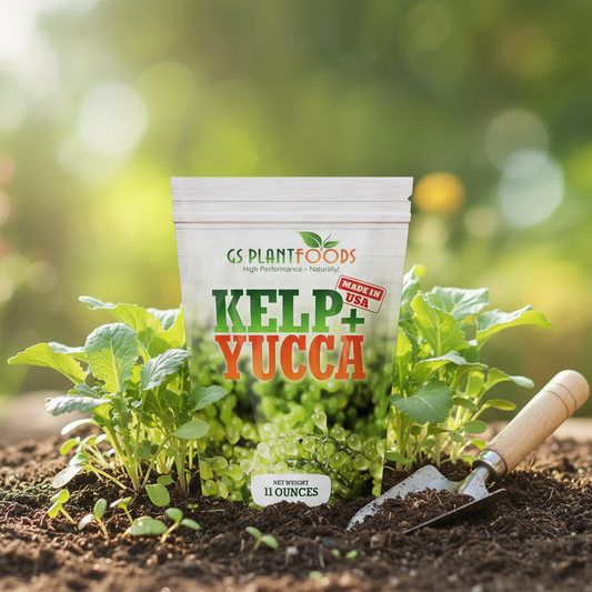 GS Plant Foods Kelp and Yucca Liquid Organic Soil and Plant Enhancer