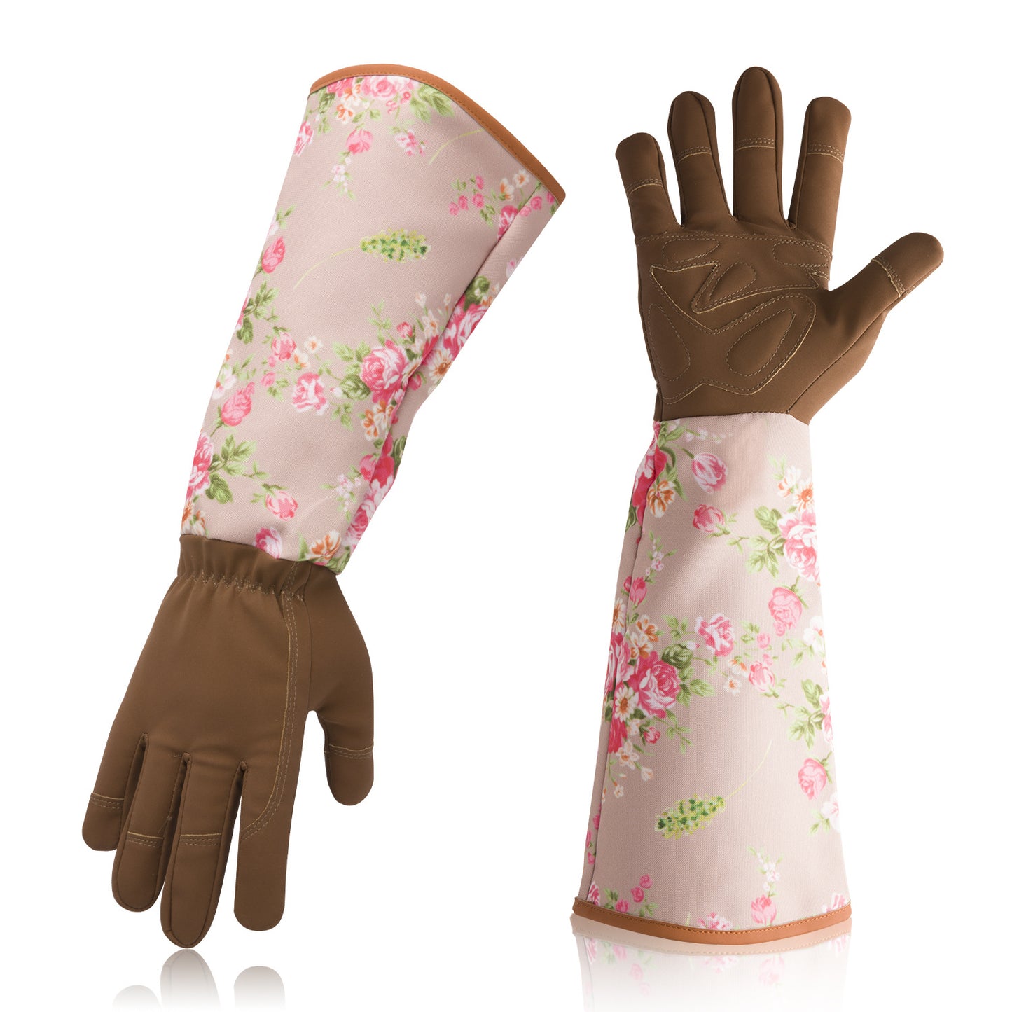 Long Gardening Gloves with Forearm Protection – Rose Pruning Work Gloves