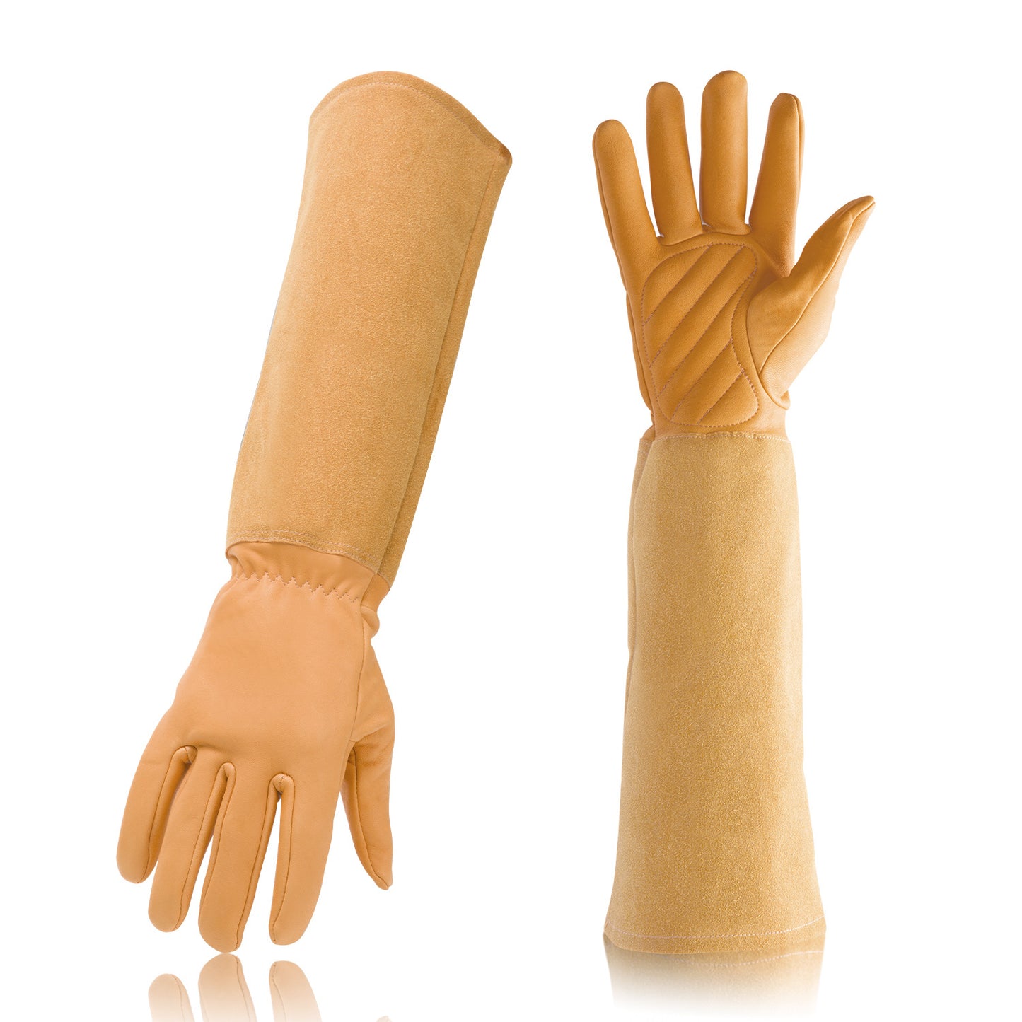 Long Gardening Gloves with Forearm Protection – Rose Pruning Work Gloves