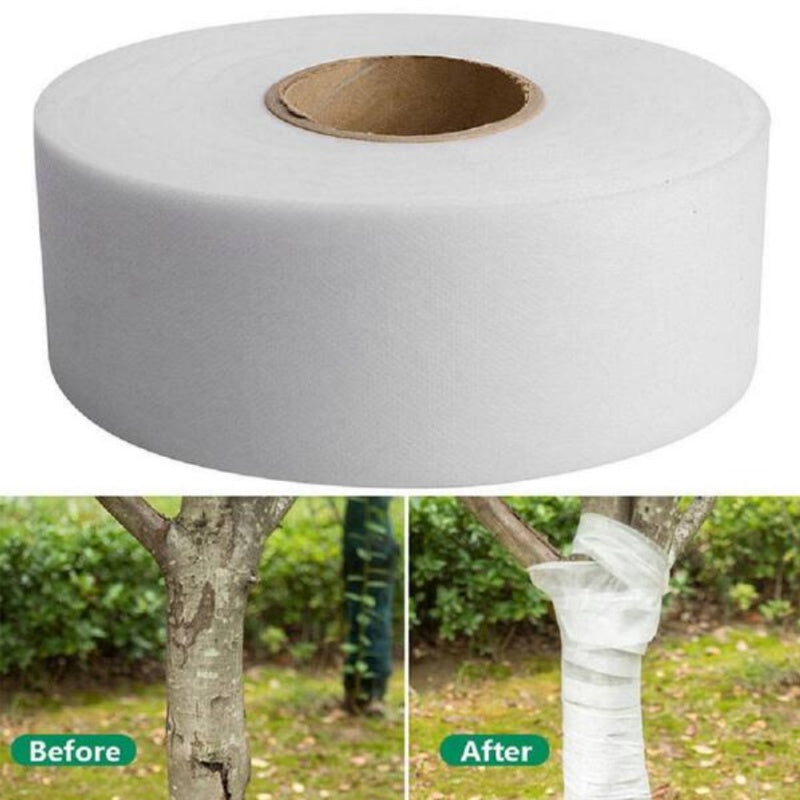 Tree Protector Wrap 333ft - Breathable White Trunk Guard for Winter