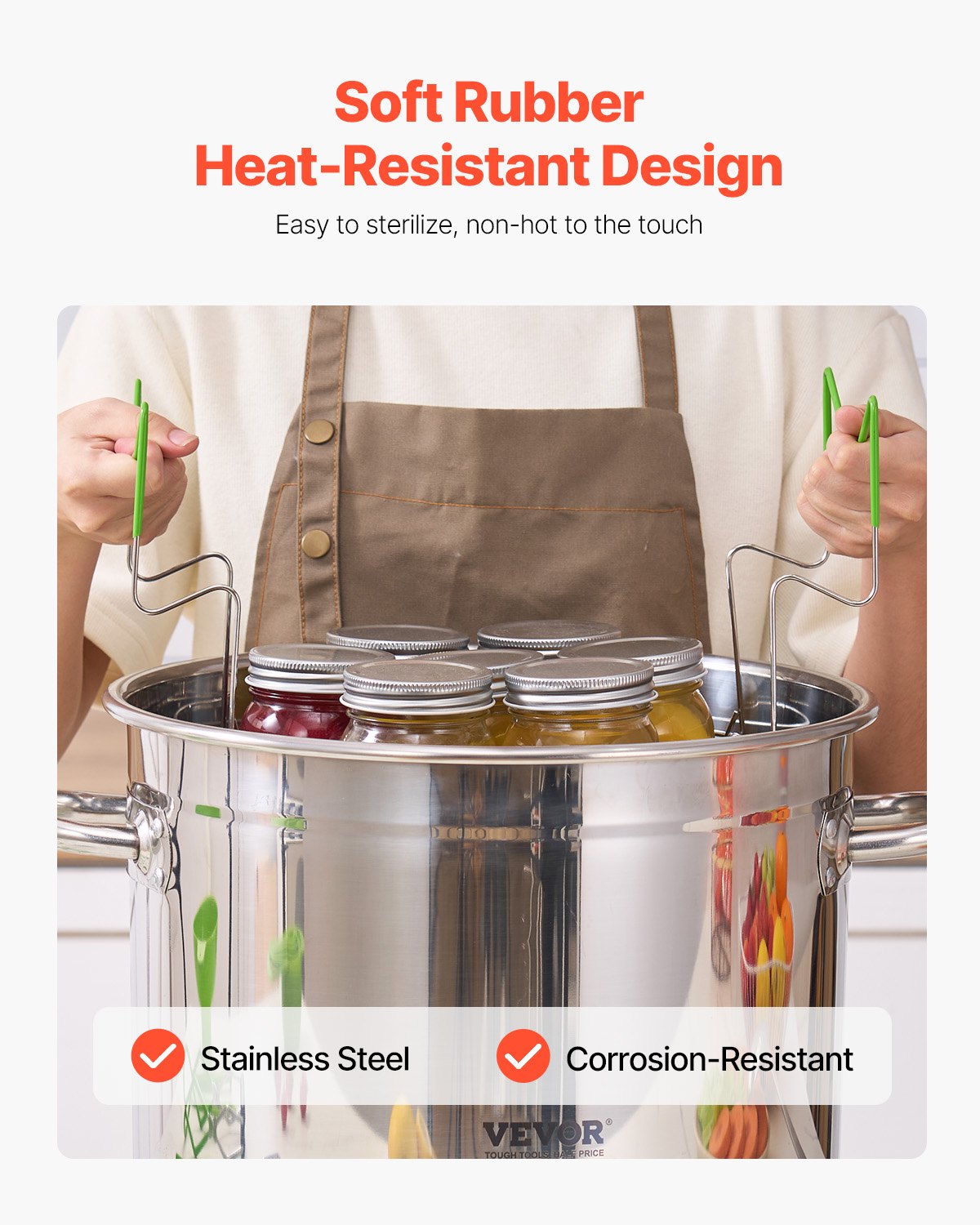 11-Piece Canning Kit with Water Bath Canner – Stainless Steel