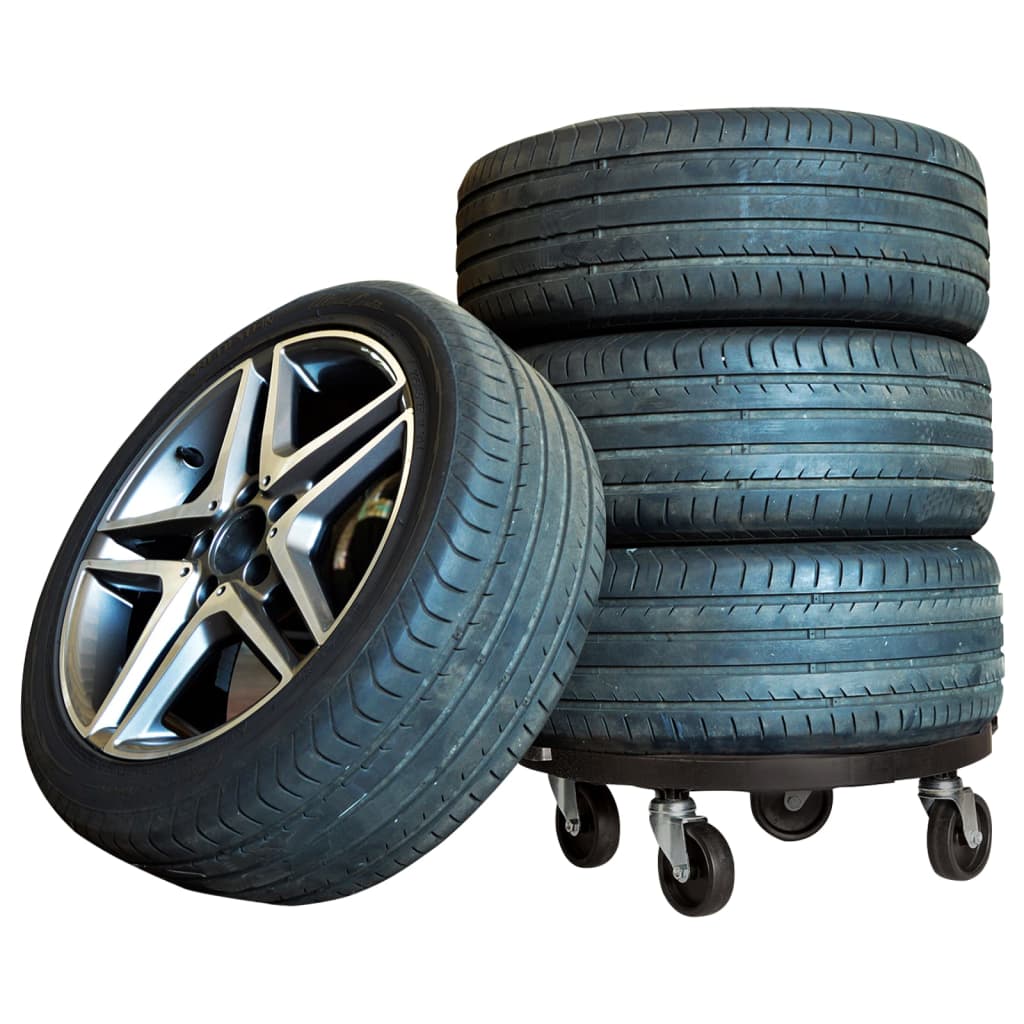 Heavy-Duty Rolling Plant Caddy - 600 lb Capacity Outdoor Pot Dolly