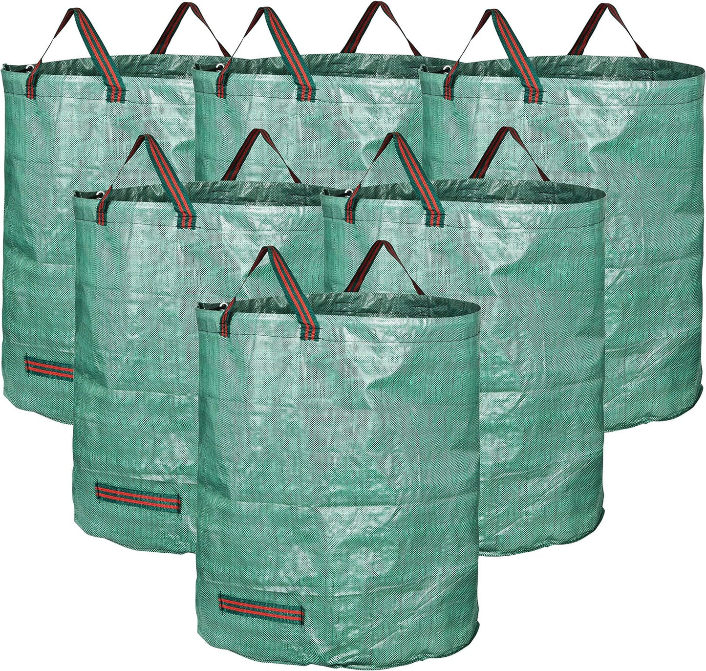 3-Pack 72 Gallons Reusable Garden Waste Bags (H30, D26 Inches) - Yard Waste Bags