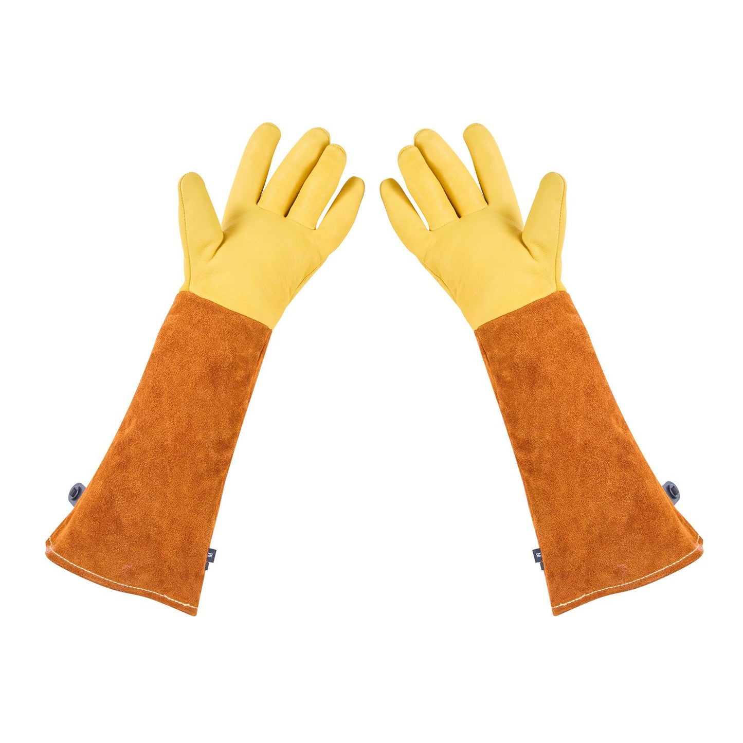 Thorn Proof Gardening Gloves | Long Leather Rose Pruning Gloves for Men & Women