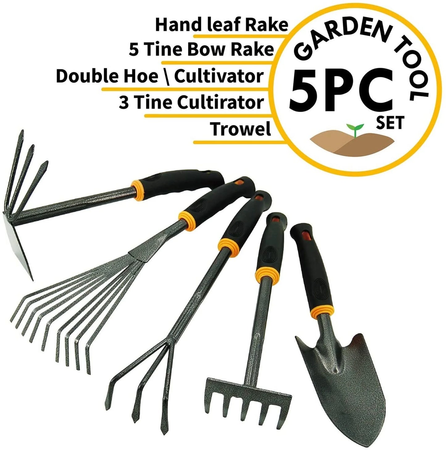 485 Small and Compact Hammerstone Garden Tool Set
