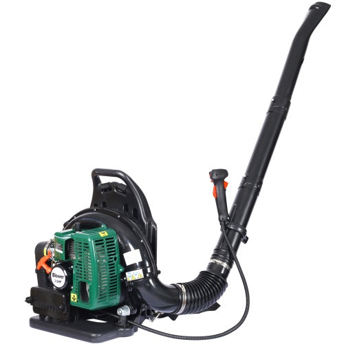 2-Stroke Gas Backpack Leaf Blower – 63.3cc 3.6HP 750CFM Professional