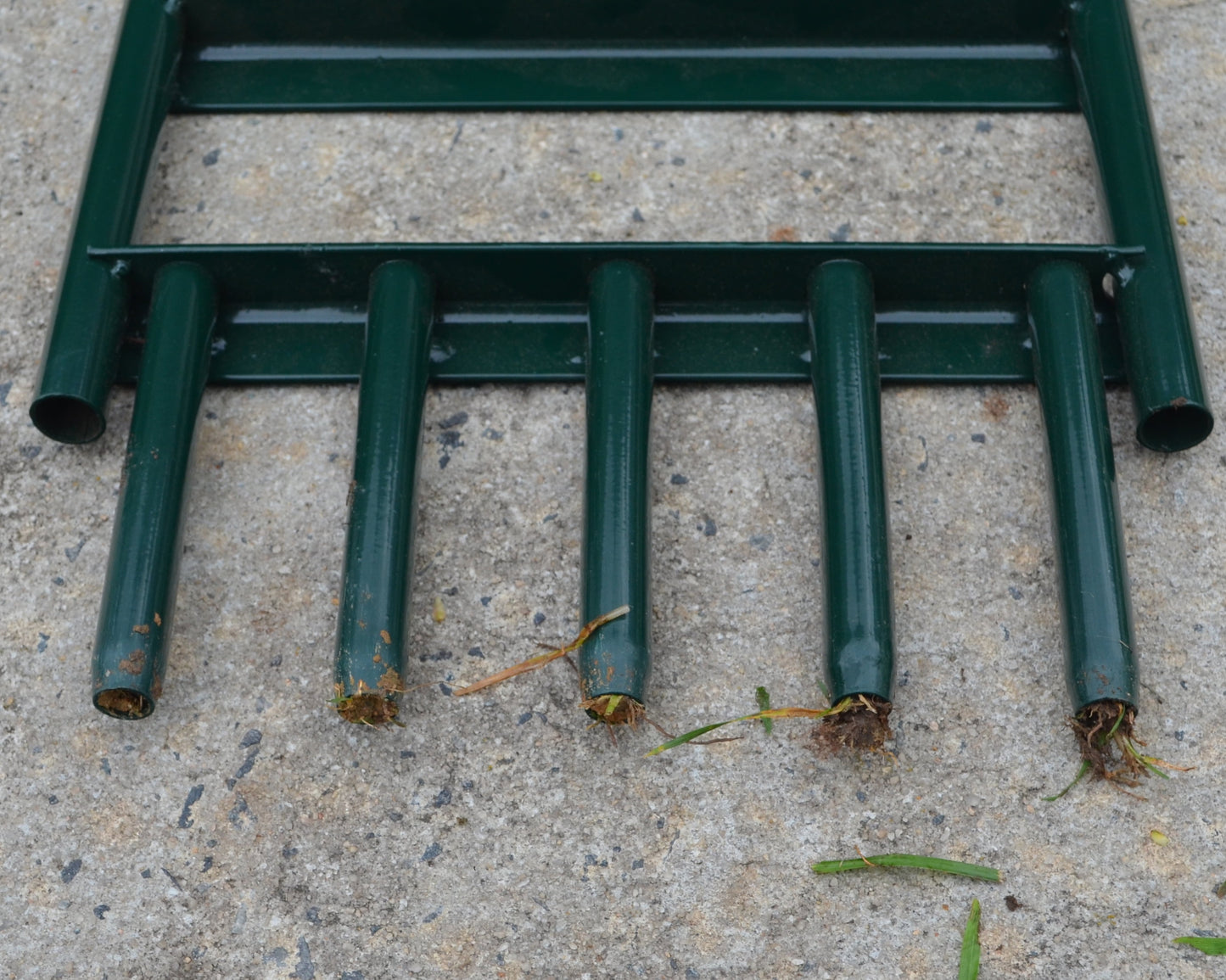 Hollow Tine 11” Manual Lawn Aerator with Powder Coated Steel Construction