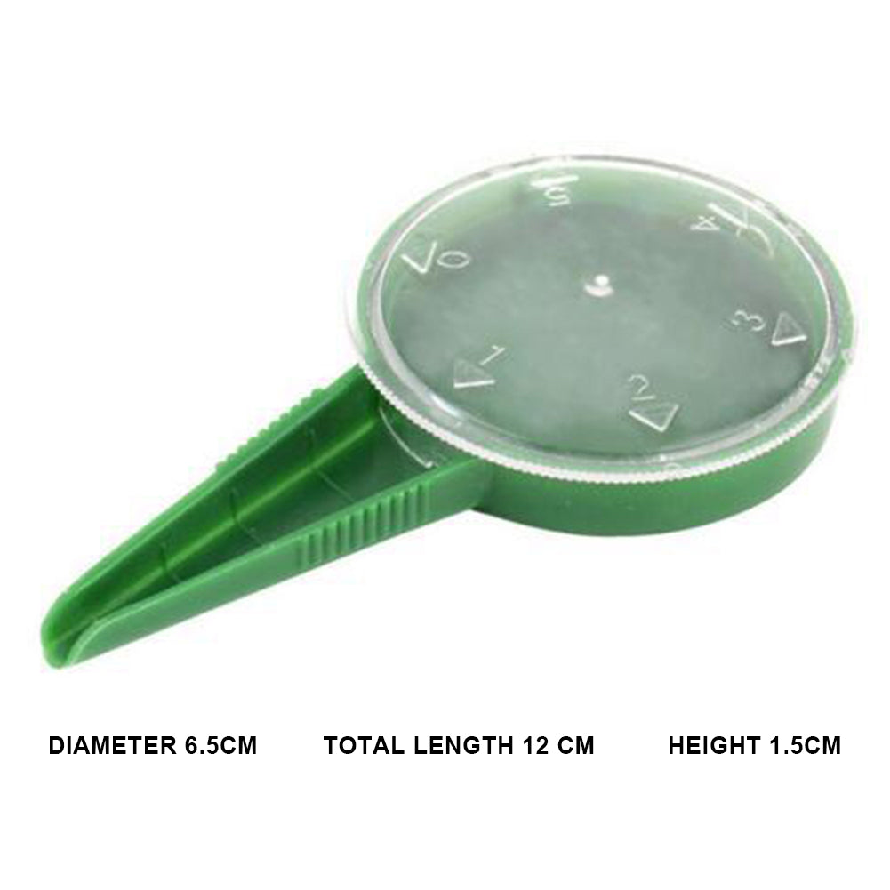 Adjustable Seed Sower with 5-Speed Dial for All Seed Sizes