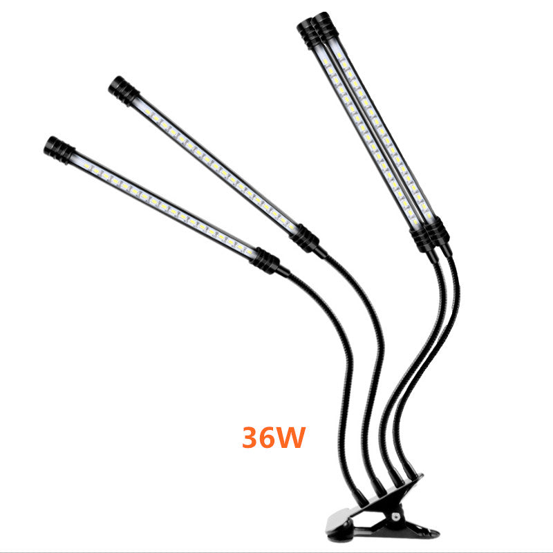 LED Grow Light for Indoor Plants – Full Spectrum USB Desk Lamp for Seedlings