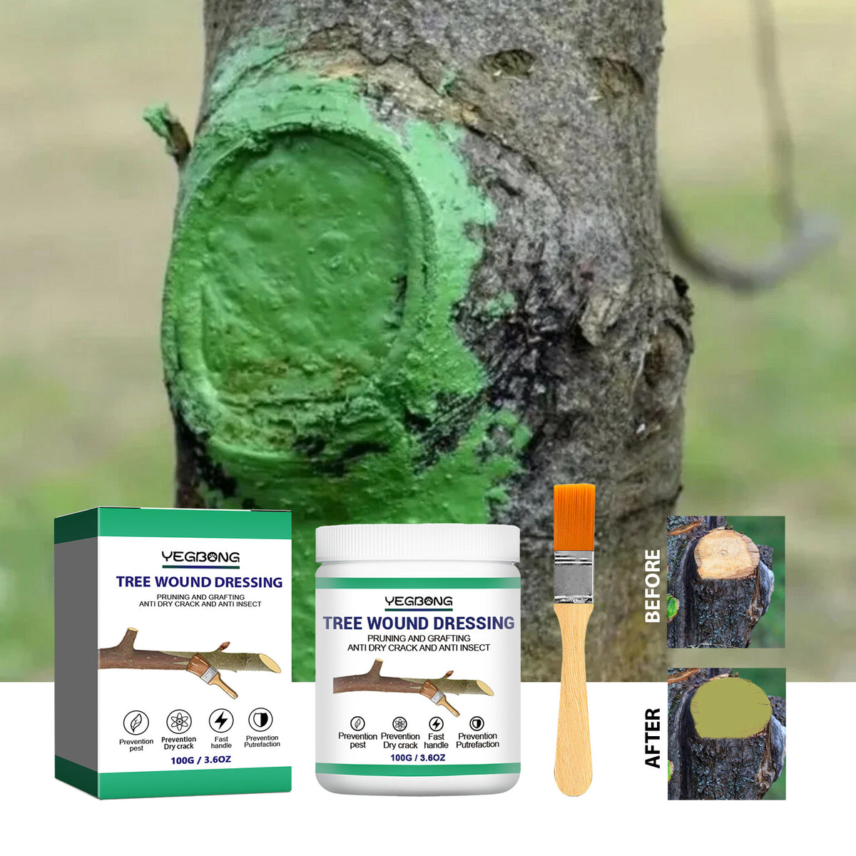 Tree Wound Healing Paste – Pruning Sealant for Trees & Shrubs