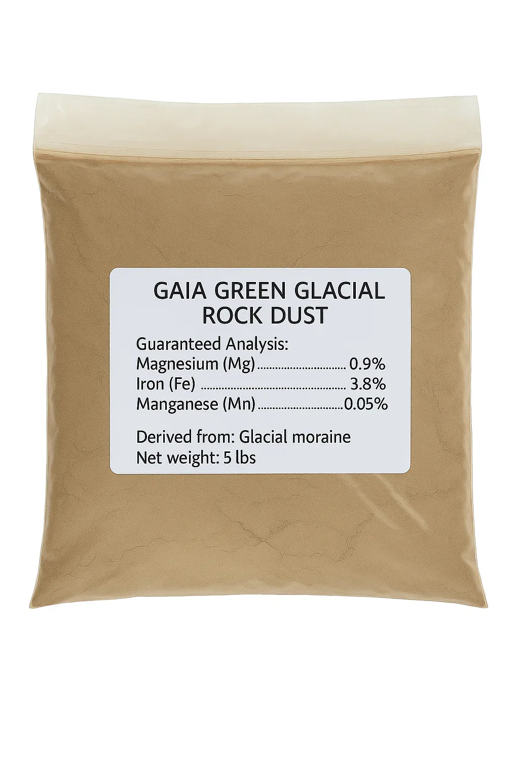 Gaia Green Glacial Rock Dust Soil Amendment, 5 lb