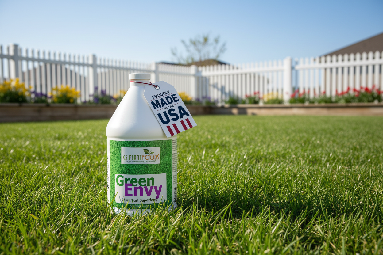Green Envy Organic Liquid Lawn Fertilizer with Humic Acid