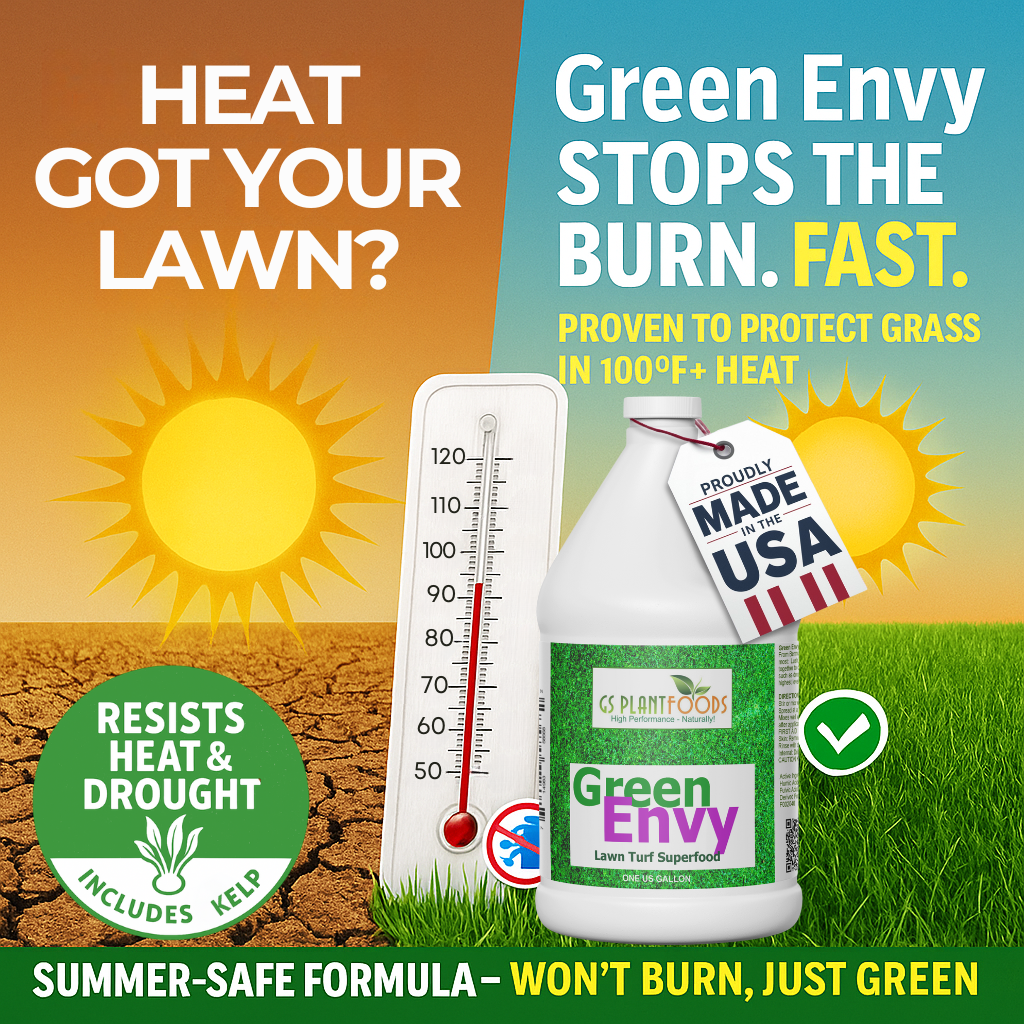 Green Envy Organic Liquid Lawn Fertilizer with Humic Acid