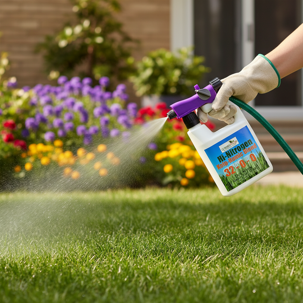 GS Plant Foods Hi-Nitrogen Kelp-Humic Blend Lawn Fertilizer 32-0-0