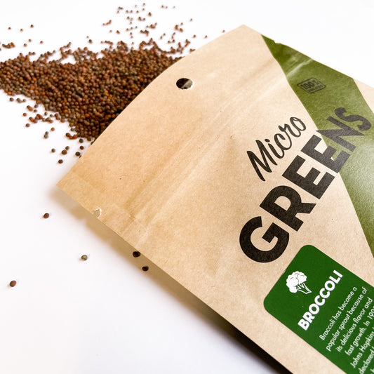 Broccoli Microgreen Seeds – Antioxidant-Rich Sprouting Seeds for Home Growing