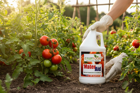 GS Plant Foods MaterAid Tomato and Fruiting Plant Fertilizer Concentrate