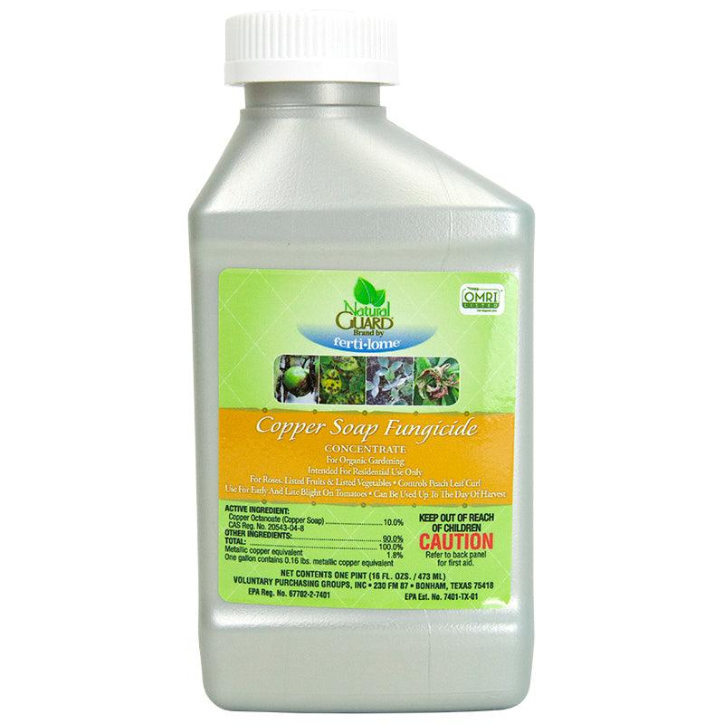 Copper Soap Liquid Fungicide Concentrate - 1 Pint