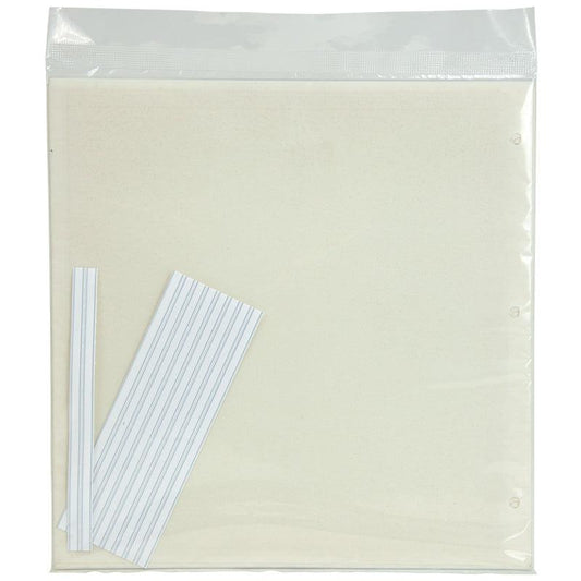 Transparent Sticky Insect Traps, 12 x 12 In, 5-Pack with Hangers