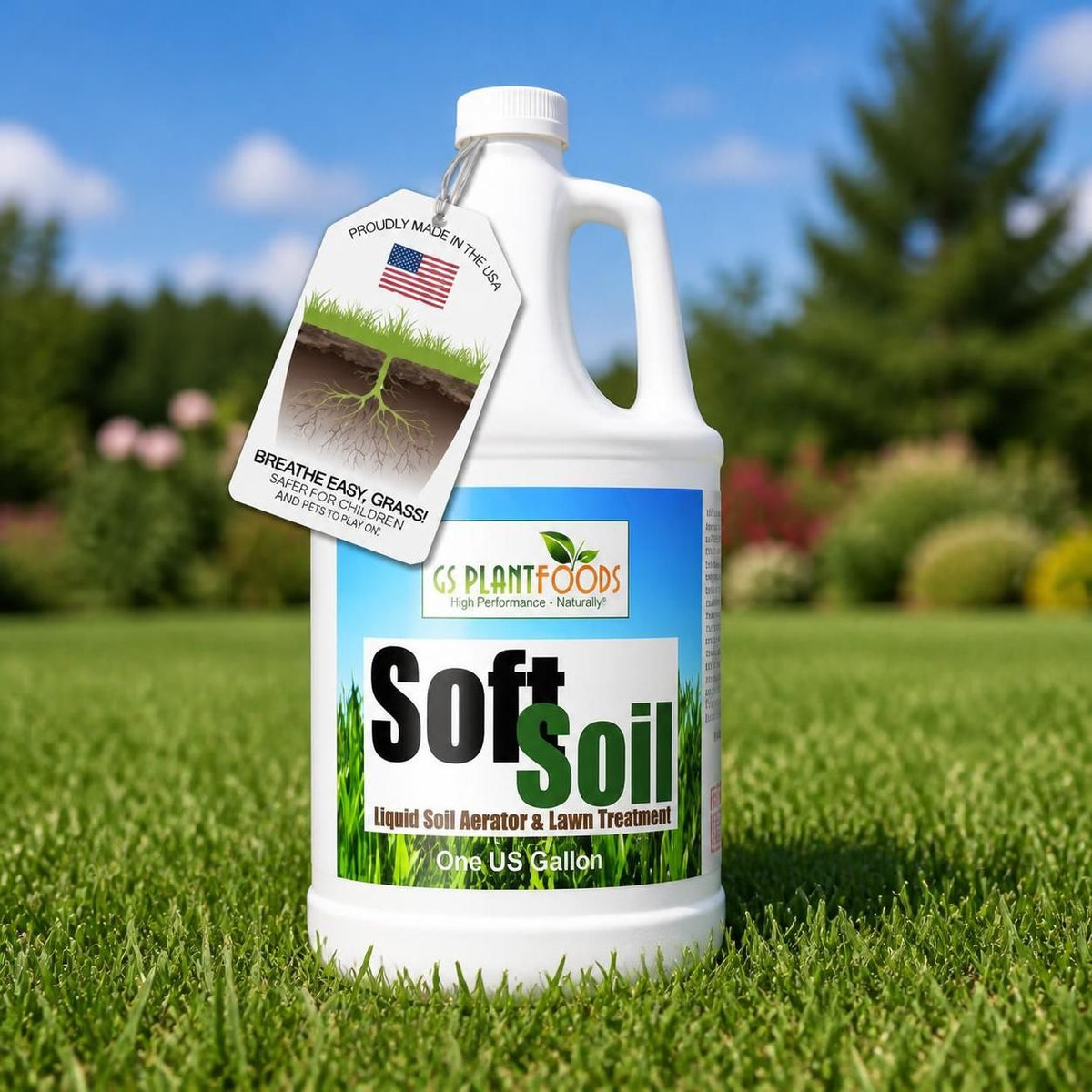 Soft Soil Liquid Aerator & Lawn Treatment by GS Plant Foods