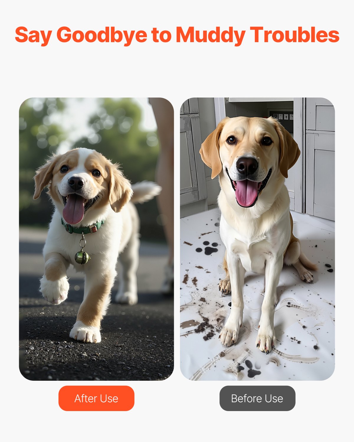 2-Pack Rubber Mulch Mat Rolls - 120" x 4.5" Landscape Edging