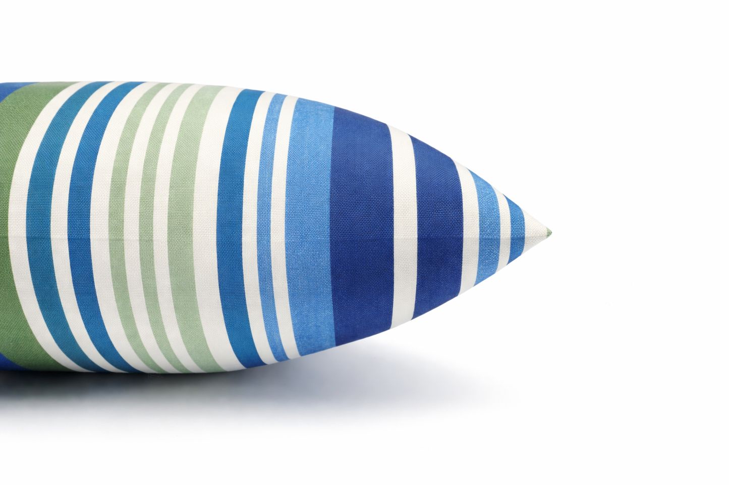 18x18 Waterproof Outdoor Throw Pillows, Striped Navy Blue – Set of 2