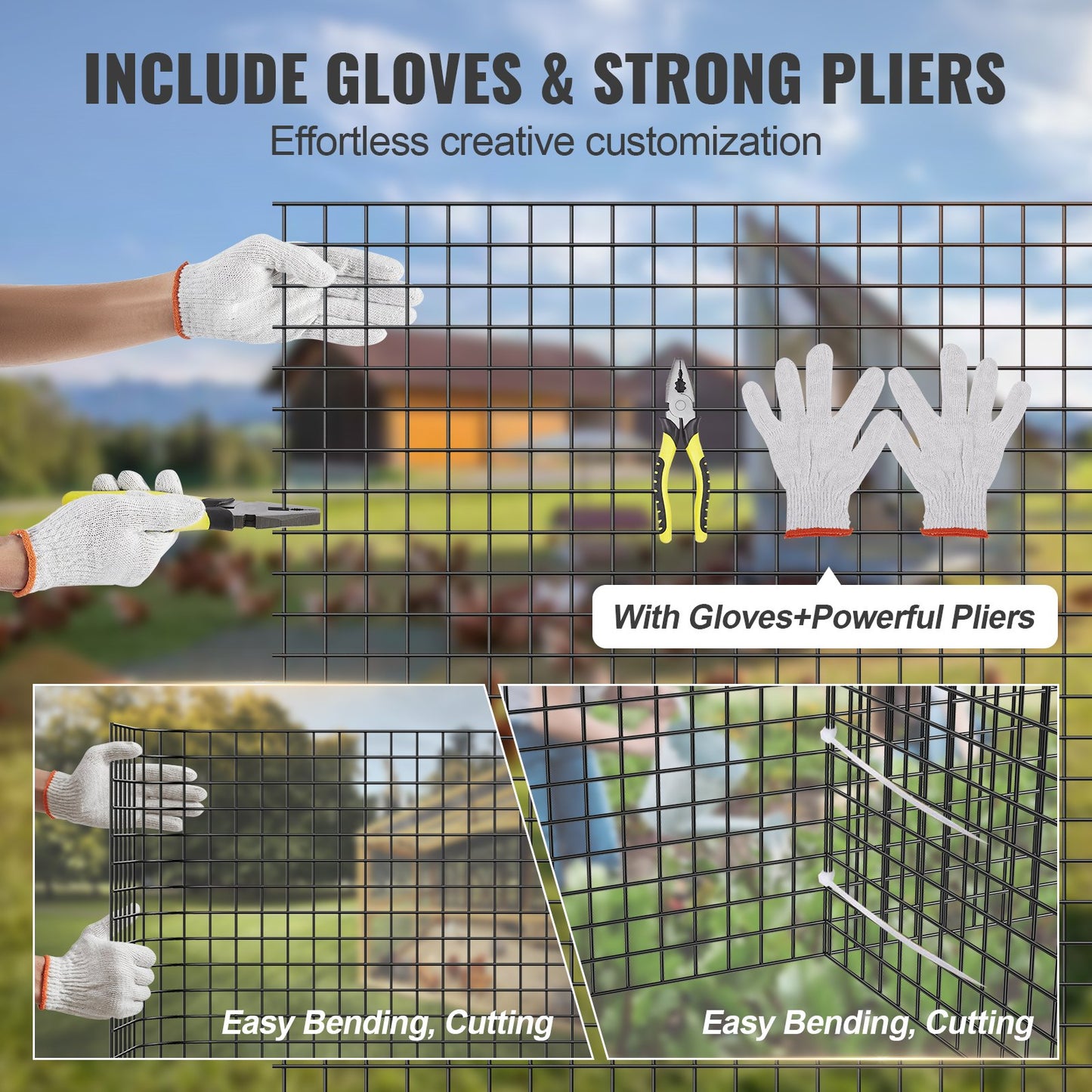 Galvanized Hardware Cloth, 36"x100' 19-Gauge Vinyl Coated