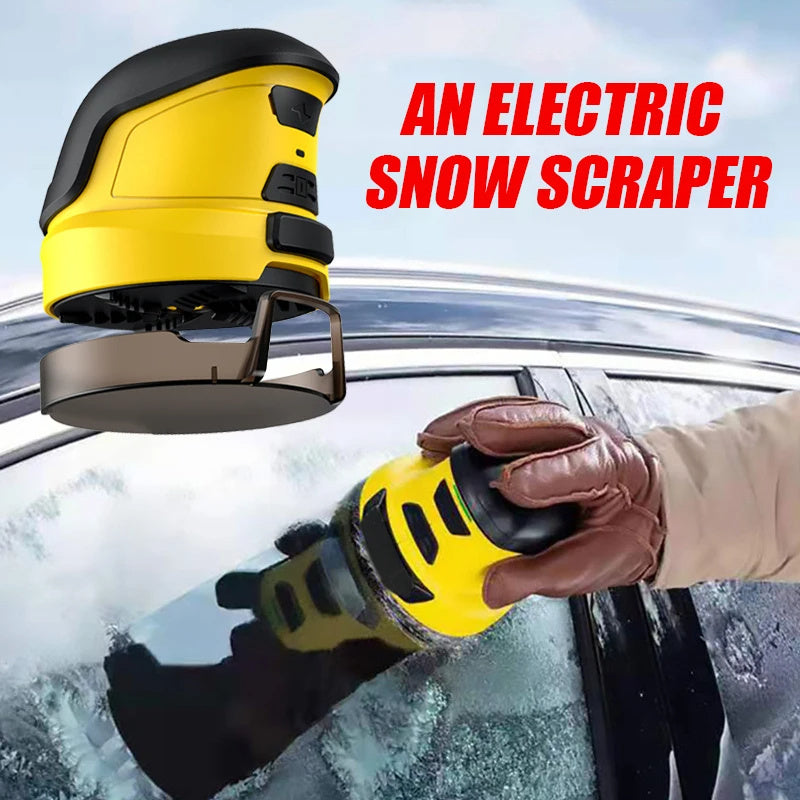 Cordless Electric Ice Scraper - Rechargeable Snow Removal Tool