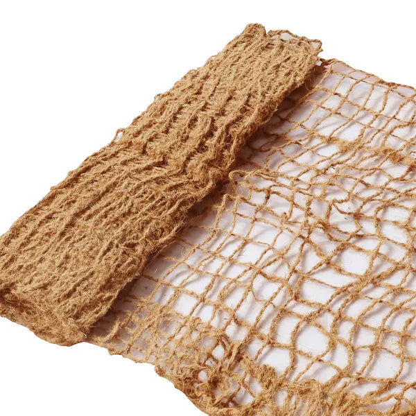 Coconut Fiber Erosion Control Netting for Slopes and Landscaping, 4x60 ft