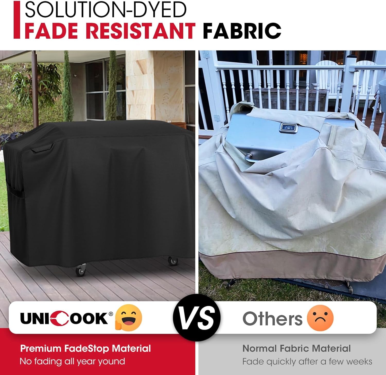 70 Inch Griddle Grill Cover for Blackstone 36 Inch Proseries, Heavy Duty Waterproof Large Flat Top Grill Cover with Sealed Seam, Compare to Blackstone 5005, 5482, Black