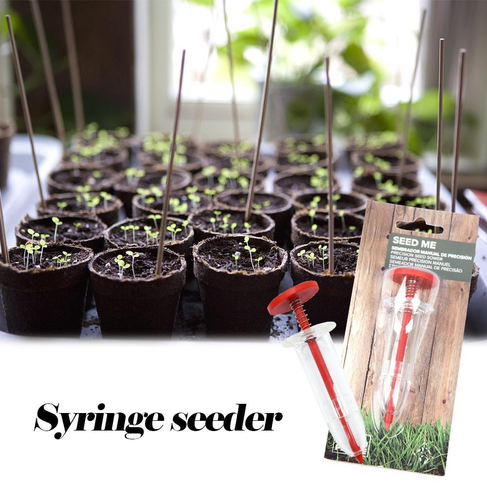 Mini Seed Dispenser Syringe - Precision Planter for Small Seeds