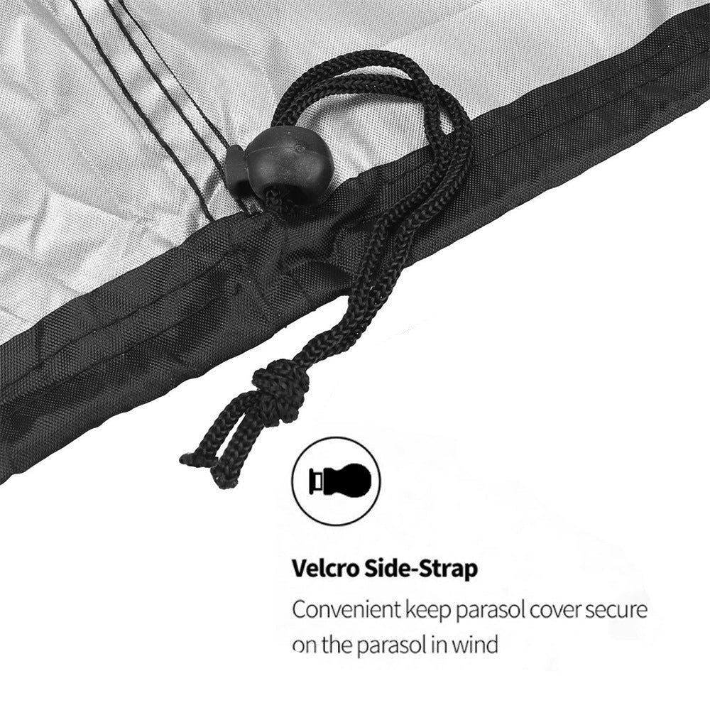 Waterproof Fire Pit Cover - Heavy-Duty Outdoor Fireplace Protection (34"-48")