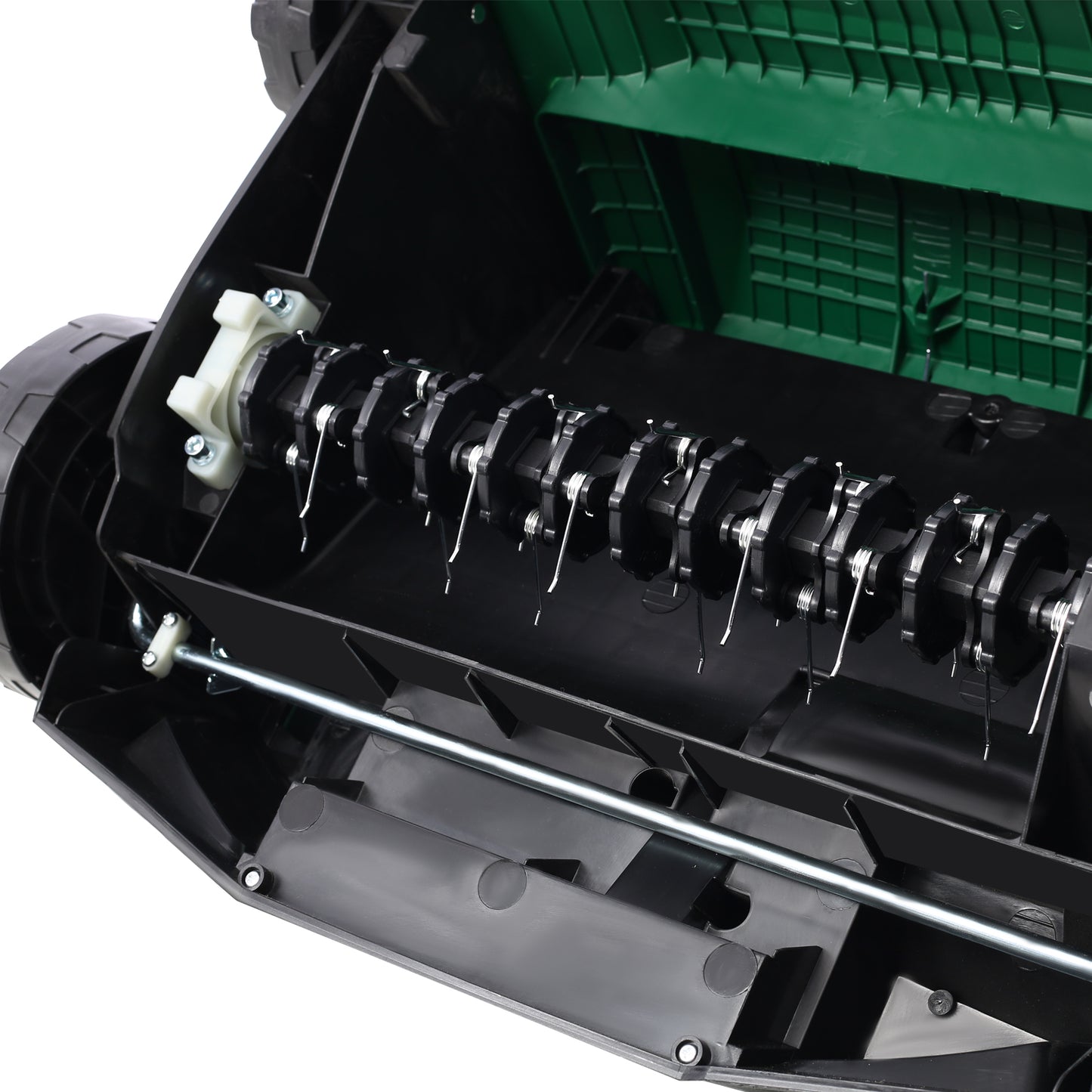 16-Inch Electric Lawn Dethatcher & Scarifier with 58QT Collection Bag