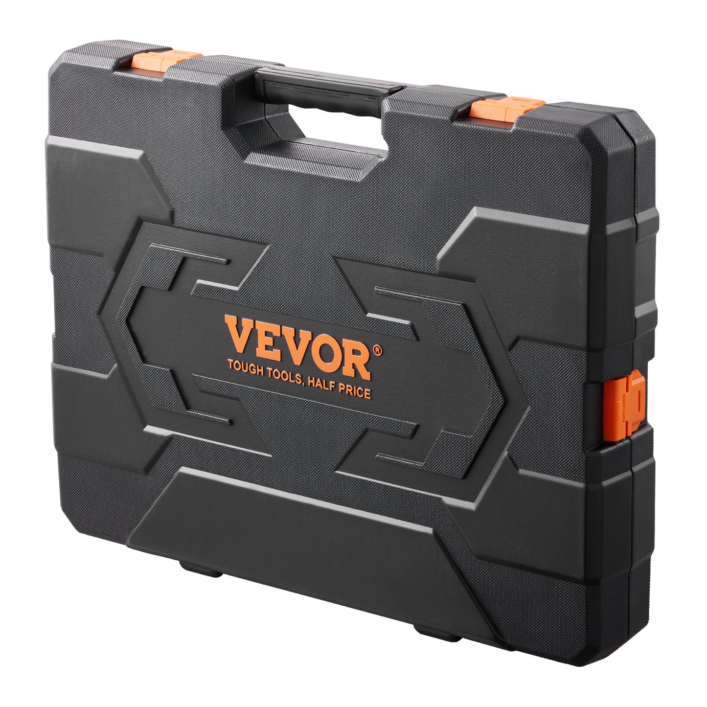 VEVOR 205-Piece Mechanics Tool Set – SAE & Metric Socket Set with Storage Case