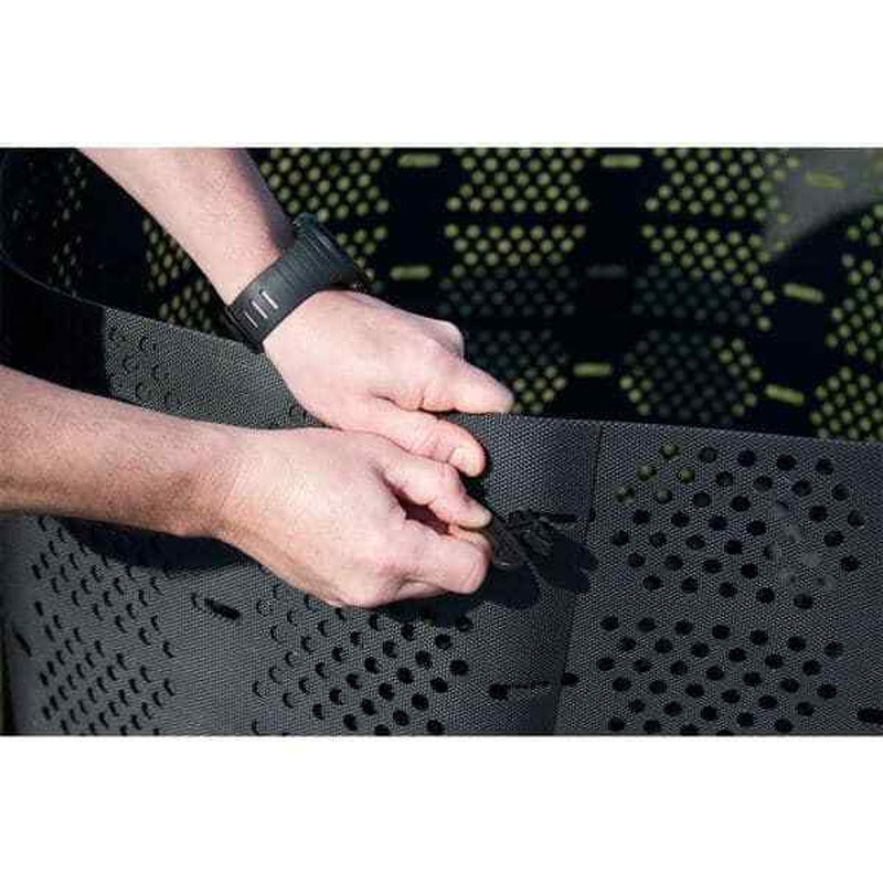 Black Compost Bin Adjustable Expandable Easy Compost Ventilation Holes 246 Gal.