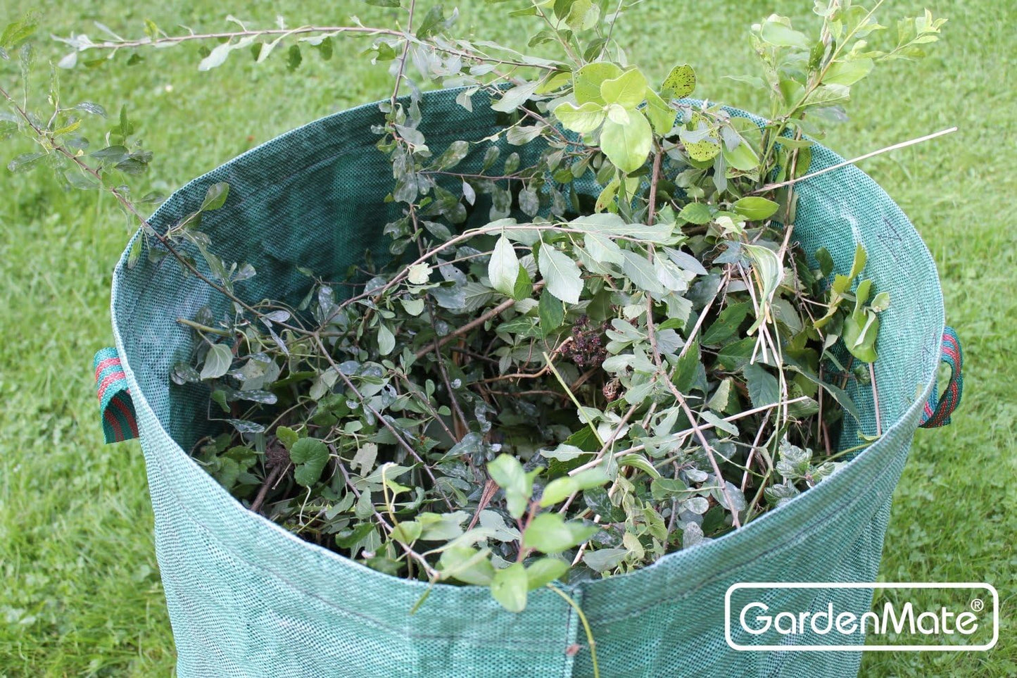 3-Pack 72 Gallons Reusable Garden Waste Bags (H30, D26 Inches) - Yard Waste Bags